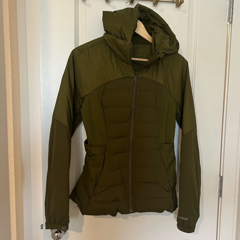 Lululemon | Down For It All Jacket | Green | Great Condition